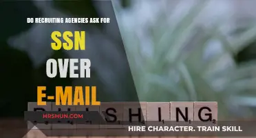Is It Safe? Recruiting Agencies and SSN Requests via Email