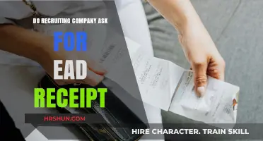 Do Recruiting Companies Request EAD Receipts? What You Need to Know