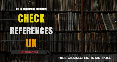 Do Recruitment Agencies Check References in the UK?