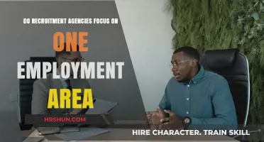 Exploring Recruitment Agencies' Specialization: One Employment Area Focus?