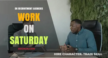 Do Recruitment Agencies Work on Saturdays? Insights into Industry Practices