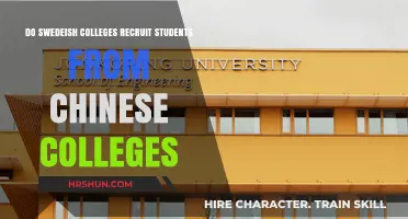 Exploring the Recruitment of Chinese Students by Swedish Colleges