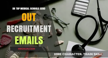 Do Top Medical Schools Send Out Recruitment Emails?