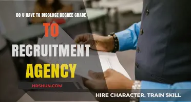 Disclosure Dilemma: Sharing Degree Grades with Recruitment Agencies