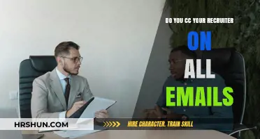 Should You CC Your Recruiter on Every Email?