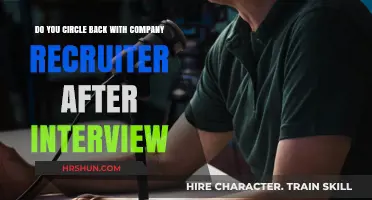 Reconnecting with Recruiters: A Guide to Post-Interview Follow-Up