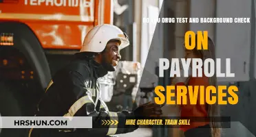 Ensuring Trust: Drug Testing and Background Checks in Payroll Services