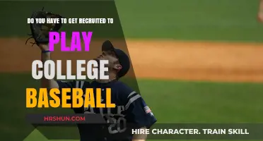 Exploring College Baseball Recruitment: Myths and Realities