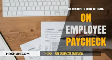 Understanding YDT Taxes: Do They Appear on Employee Paychecks?
