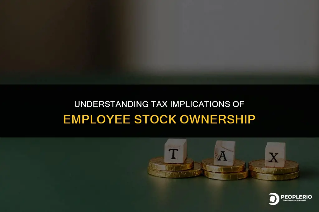 do you owe taxes on employee stocks