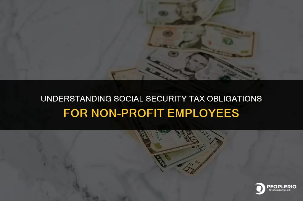 does a non profit company employee social security tax