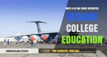 Exploring the Educational Requirements for US Air Force Recruiters
