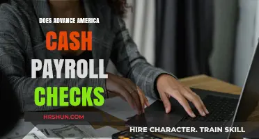 Unveiling the Truth: Advance America's Payroll Check Cashing Services Explained
