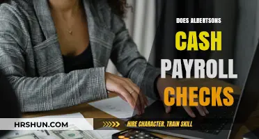 Albertsons Payroll Check Cashing: A Comprehensive Guide