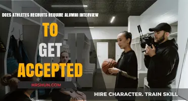 Decoding the Admission Process: Alumni Interviews for Athlete Recruits?