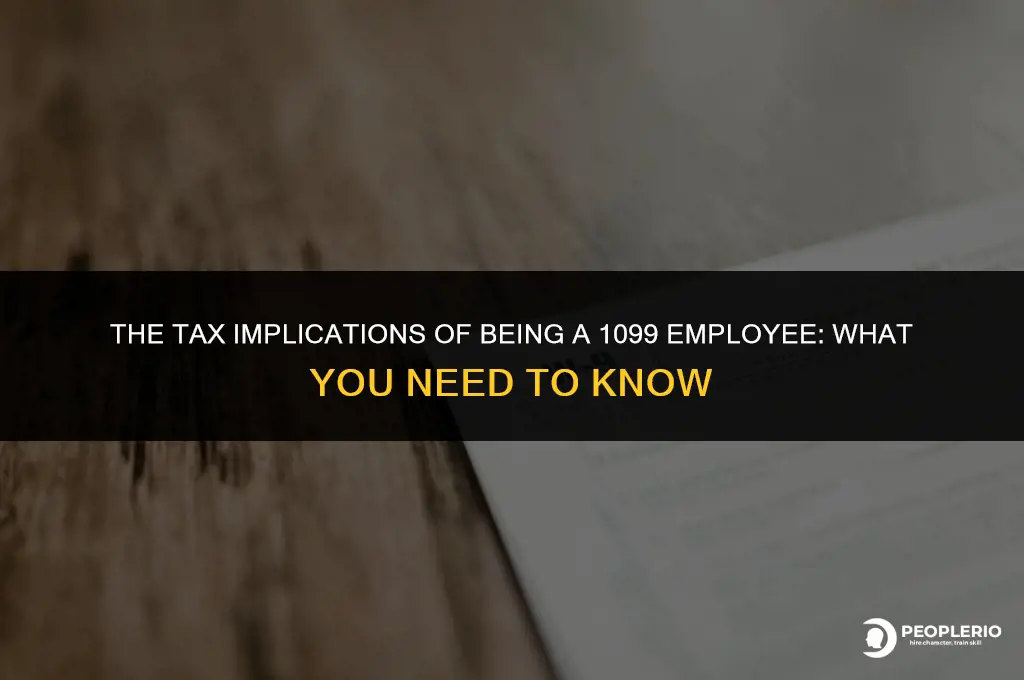 does being a 1099 employee cost me more in taxes