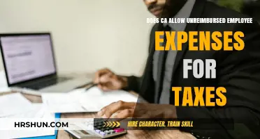 California Tax Laws: Can Employees Claim Unreimbursed Expenses?