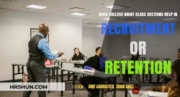 Boosting Recruitment and Retention: The Impact of College Night Classes