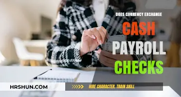 Exploring Currency Exchange Options for Cashing Payroll Checks