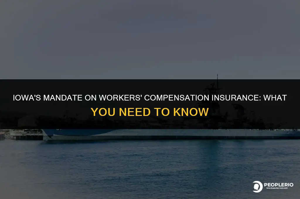 does iowa require workers compensation insurance