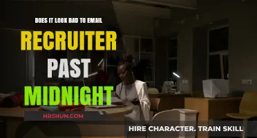 Late-Night Emailing: A Recruiter's Perspective on Midnight Messages