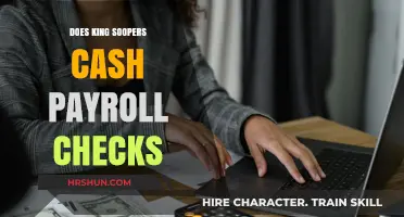 King Soopers Payroll Check Cashing: A Comprehensive Guide