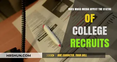 The Influence of Mass Media on College Recruit Status