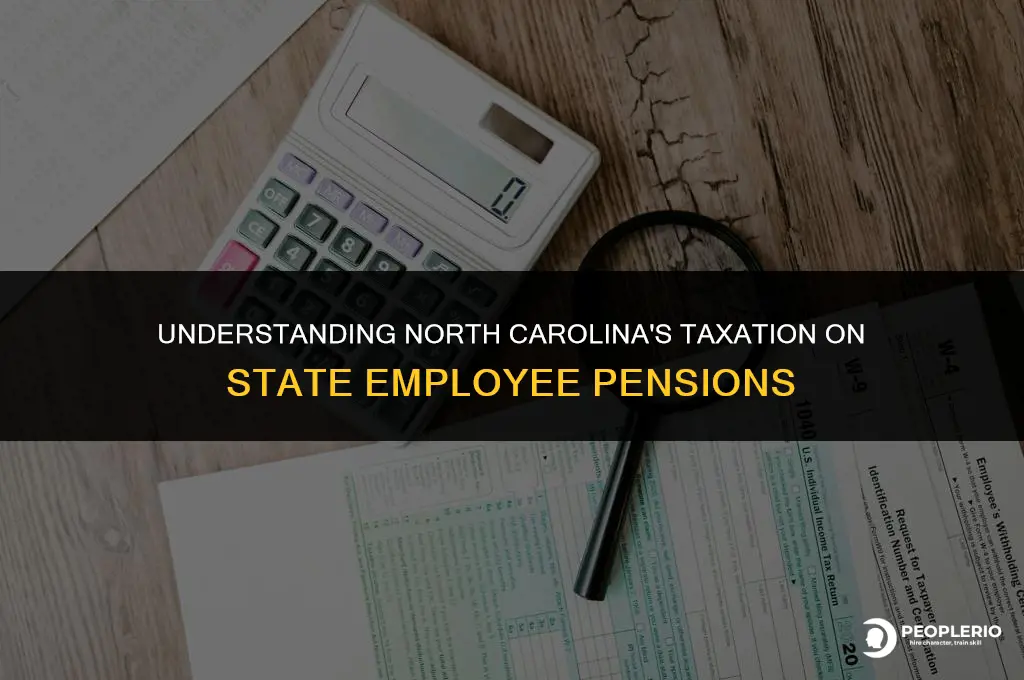 does north carolina tax state employee pensions