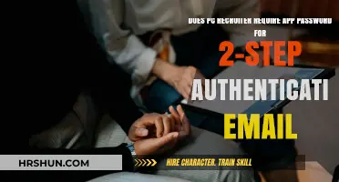 PC Recruiter 2-Step Authentication: Email Password Requirement Explained