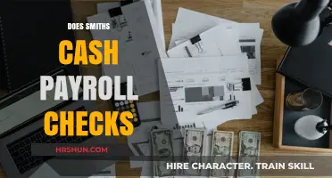 Smith's Cash Payroll Checks: A Comprehensive Guide