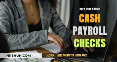 Stop N Shop Payroll Check Cashing: What You Need to Know