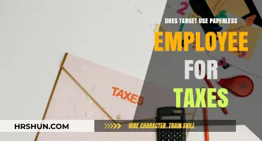 Exploring Target's Use of Paperless Employee for Tax Purposes