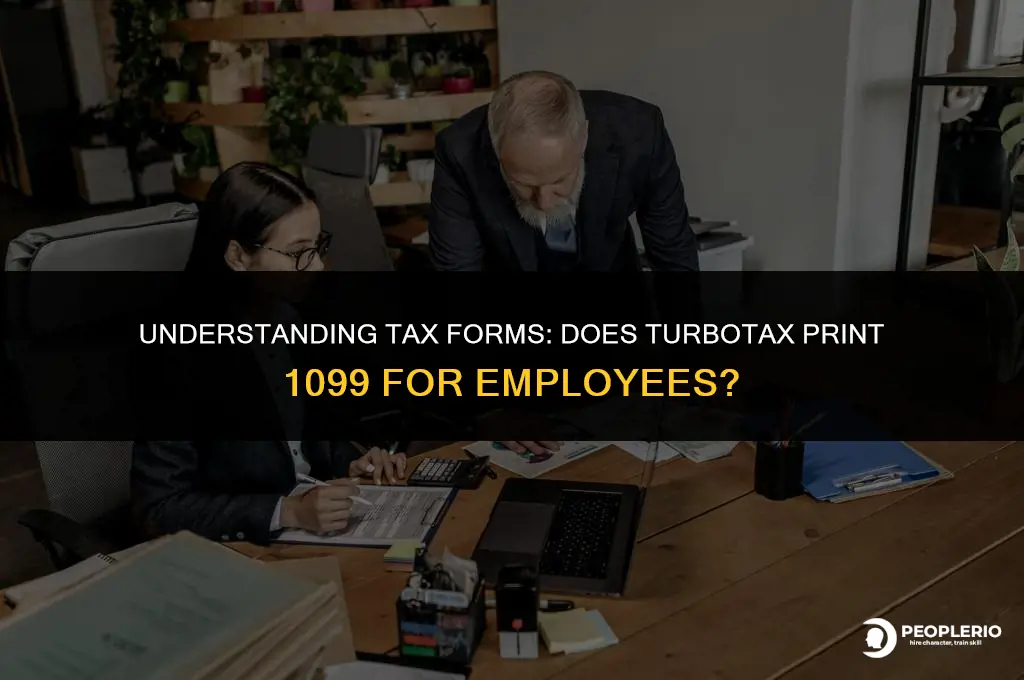does turbo tax print 1099 for employee