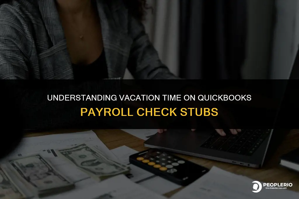does vacation time show up on check stubs qbo payroll