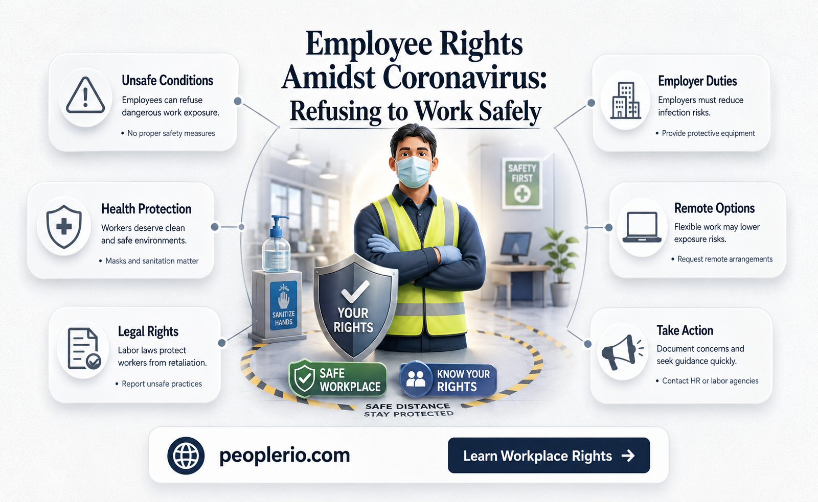 can an employee refuse to work because of coronavirus