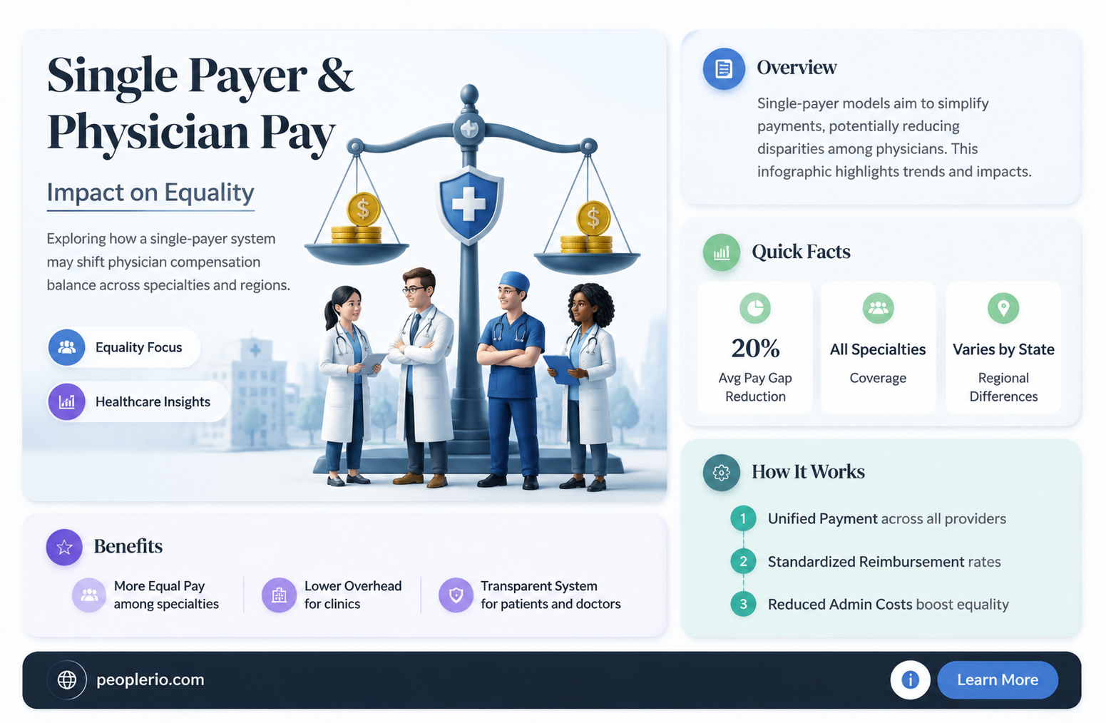 does single payer equalize physician compensation