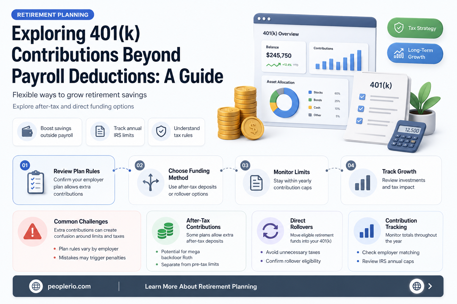 can i contribute to 401k without payroll deduction