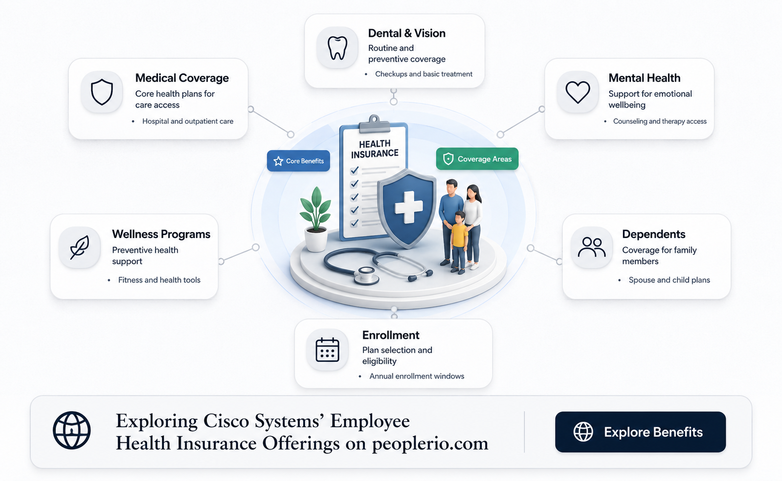 what employee health insurance does cisco systems provide
