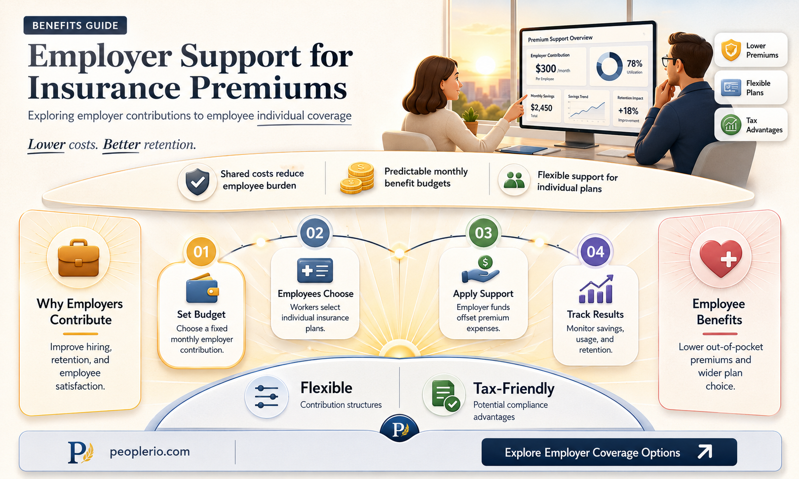 can an employer pay for employee individual insurance premium