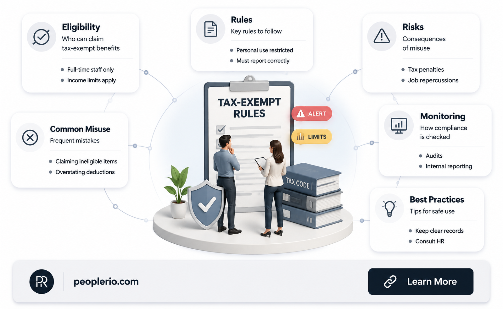 can an employee use tax exempt status for personal use