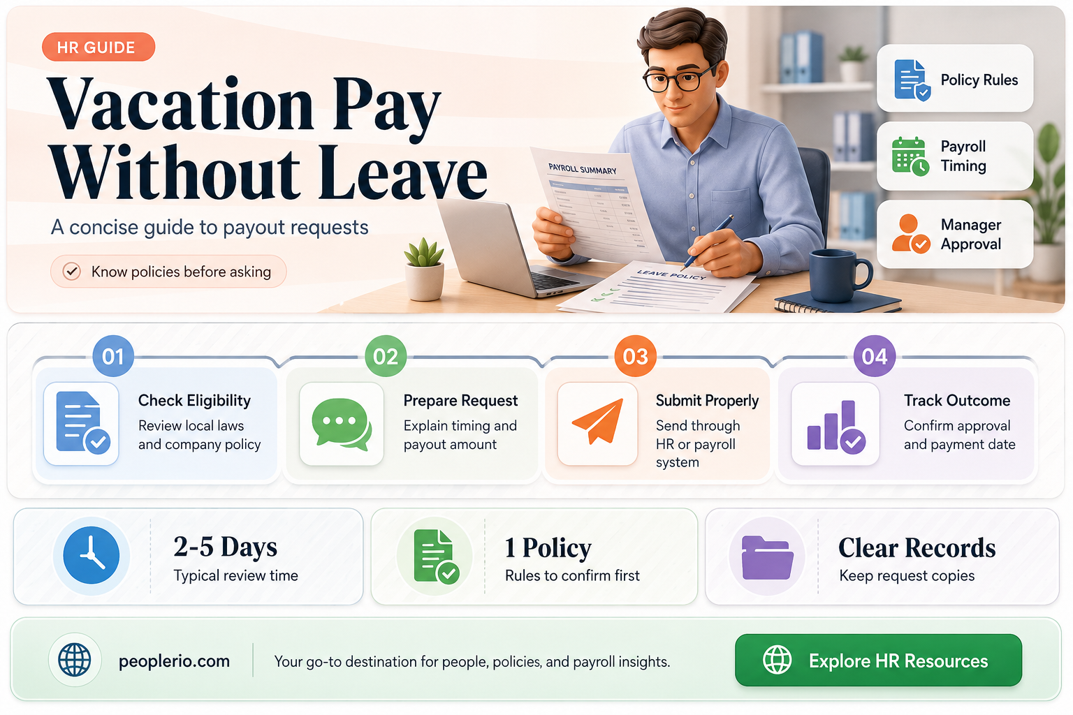 can employee request vacation time pay without time off