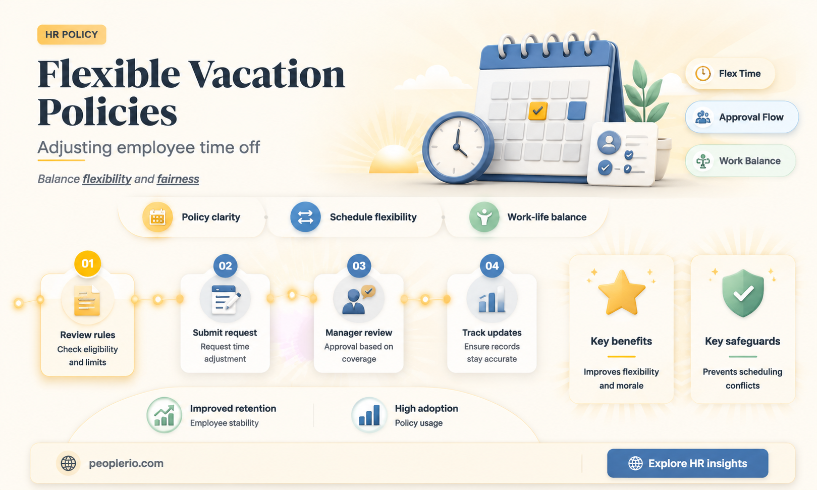 can you change employee vacation length