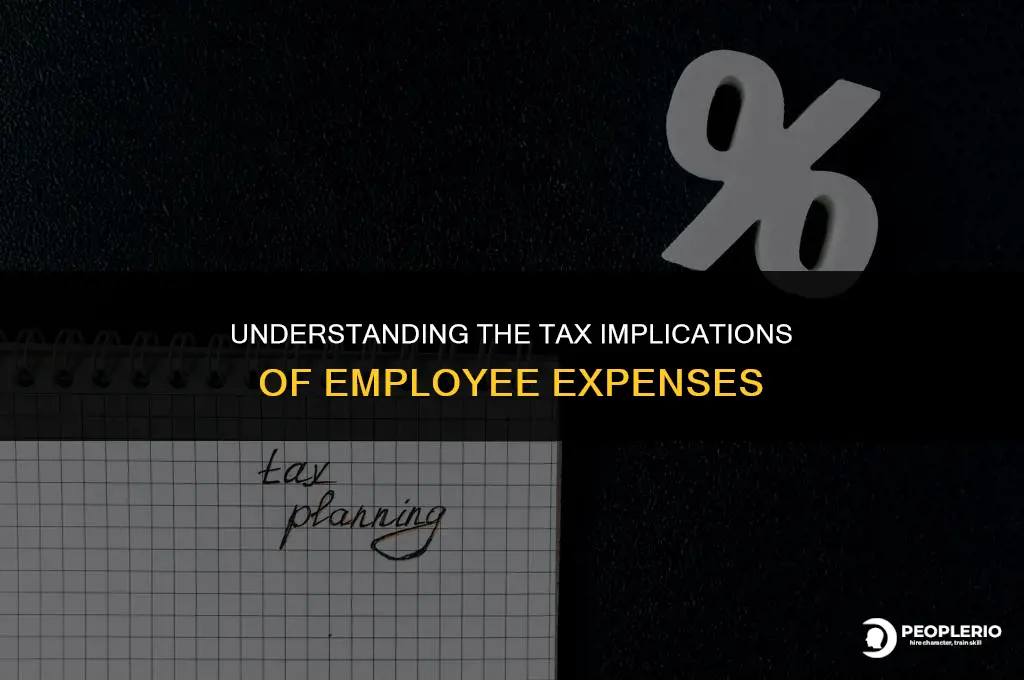 how are employee expenses taxed