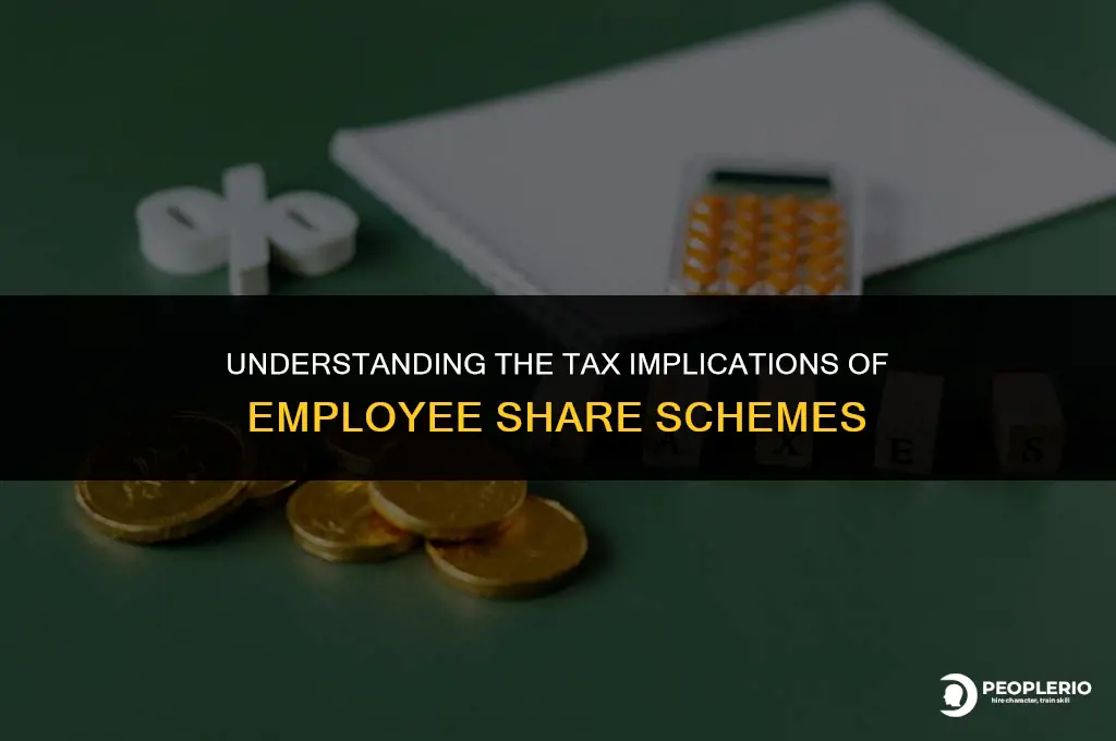 how are employee share schemes taxed