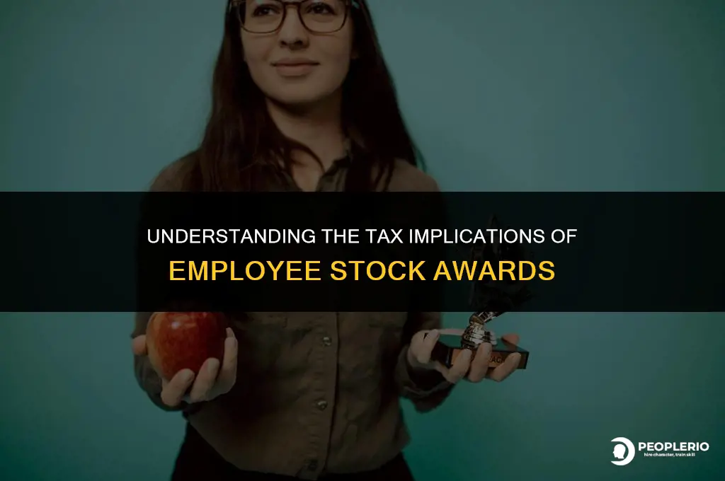 how are employee stock awards taxed