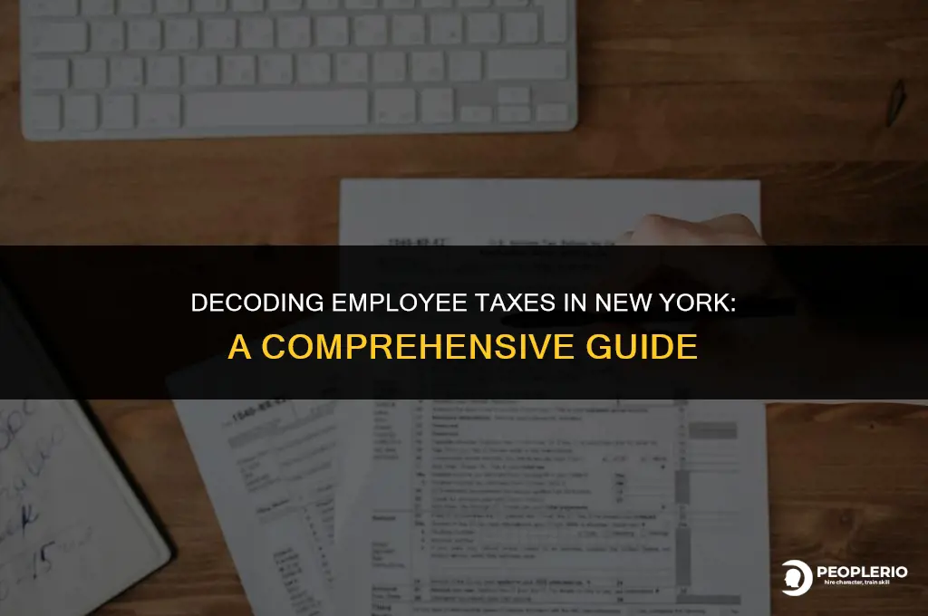 how are employee taxes calculated in new york