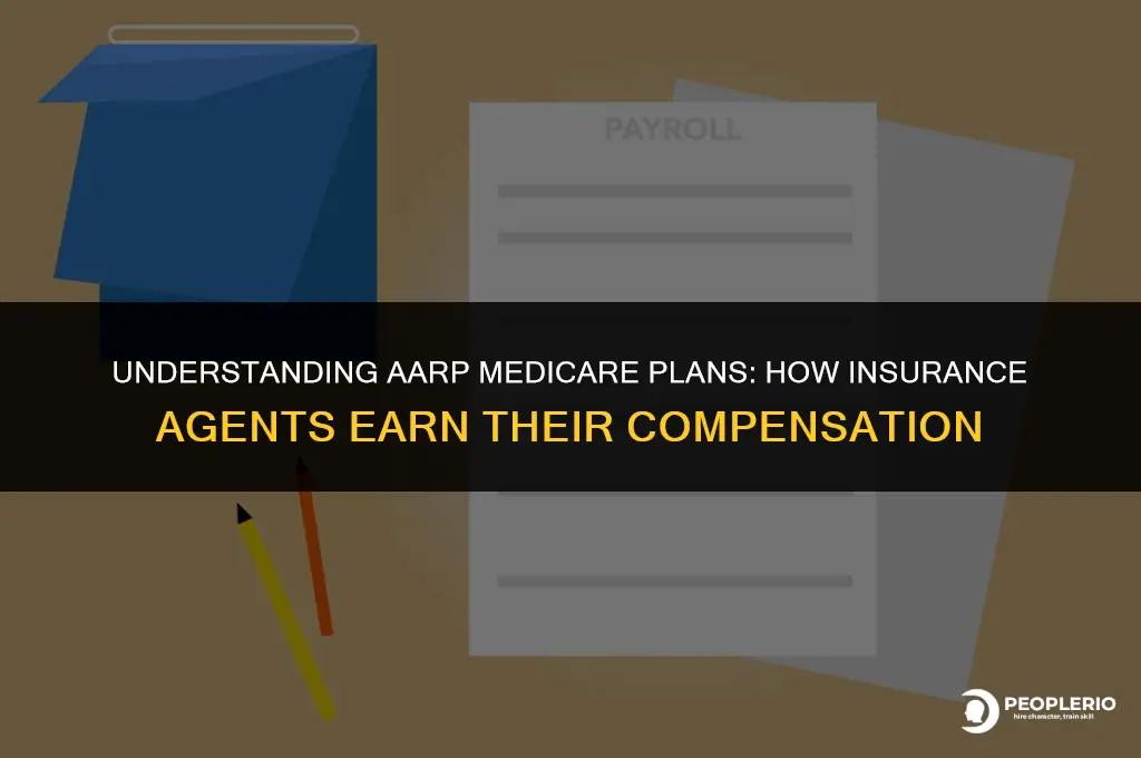 how are insurance agents compensated by aarp medicare plans