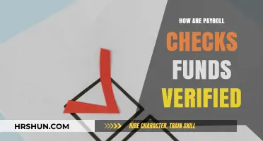 Ensuring Accuracy: The Process of Verifying Payroll Check Funds