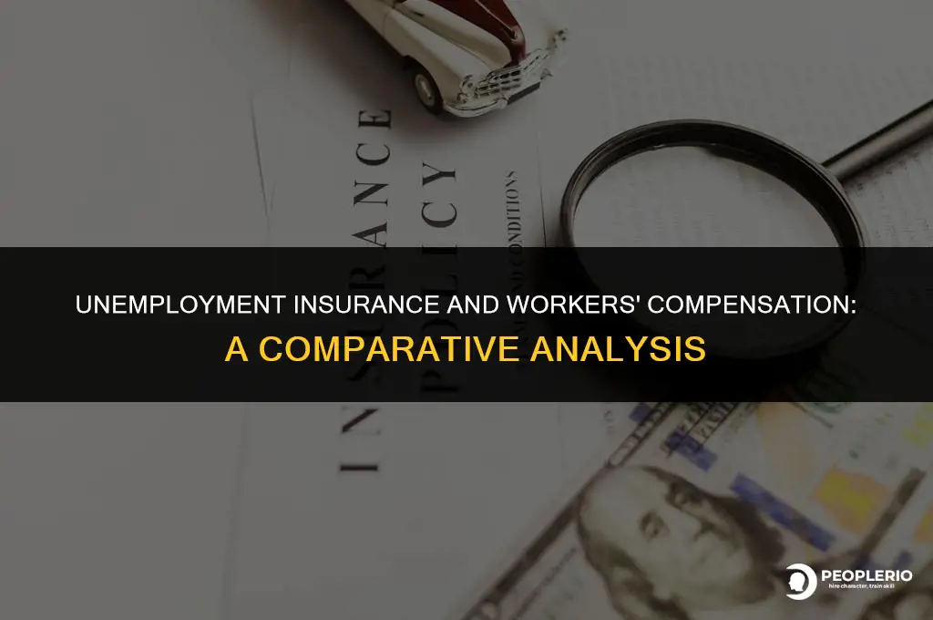 how are unemployment insurance and workers compensation alike