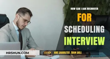 Proactive Interview Scheduling: How to Ask Recruiters Effectively
